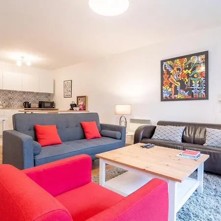 Centre - Cozy Ap With Terrace & Parking Appartement Rijsel